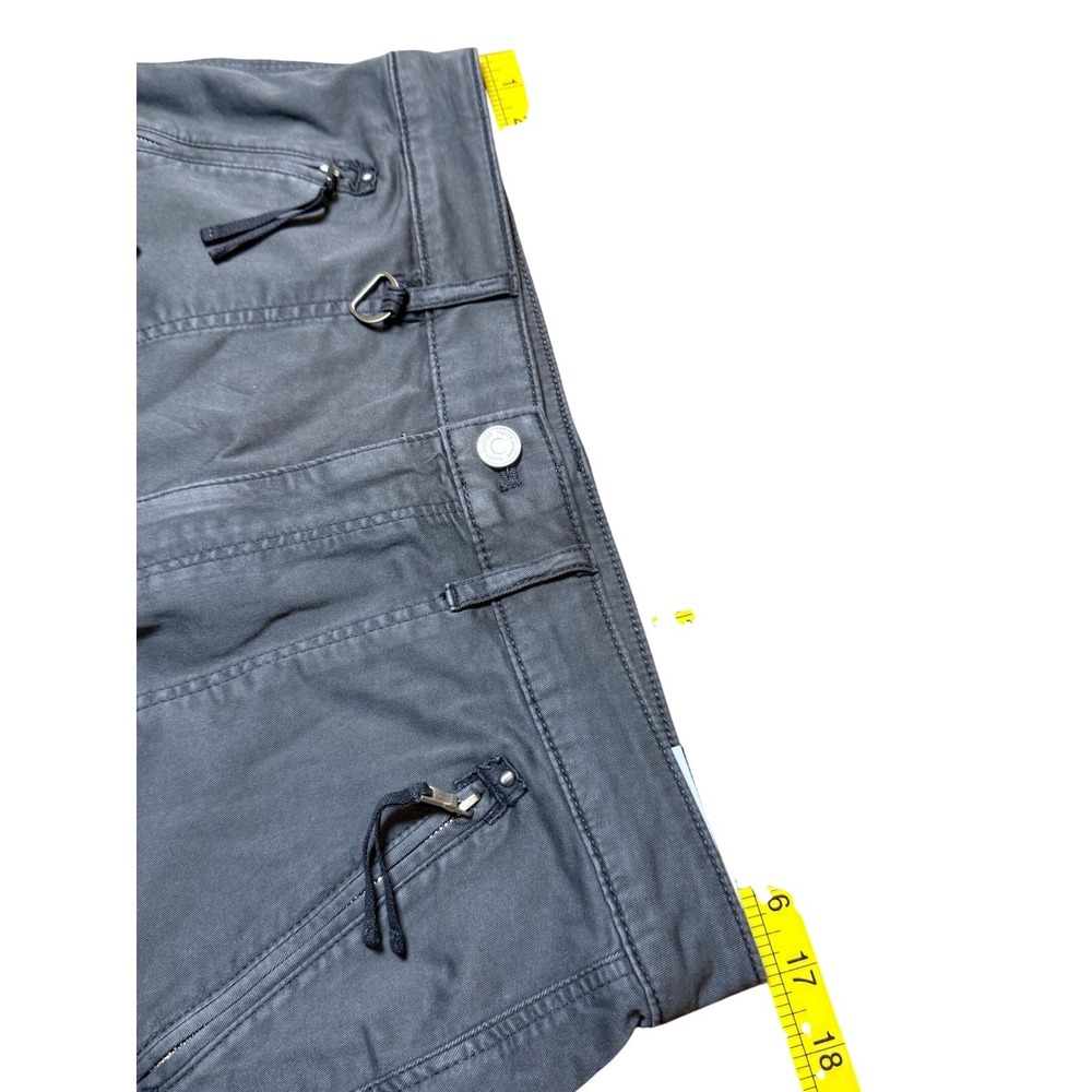 White House Black Market Pret-A-Play Mid-Rise 4.5" Shorts Sergeant Green Size 12 - Picture 6 of 8